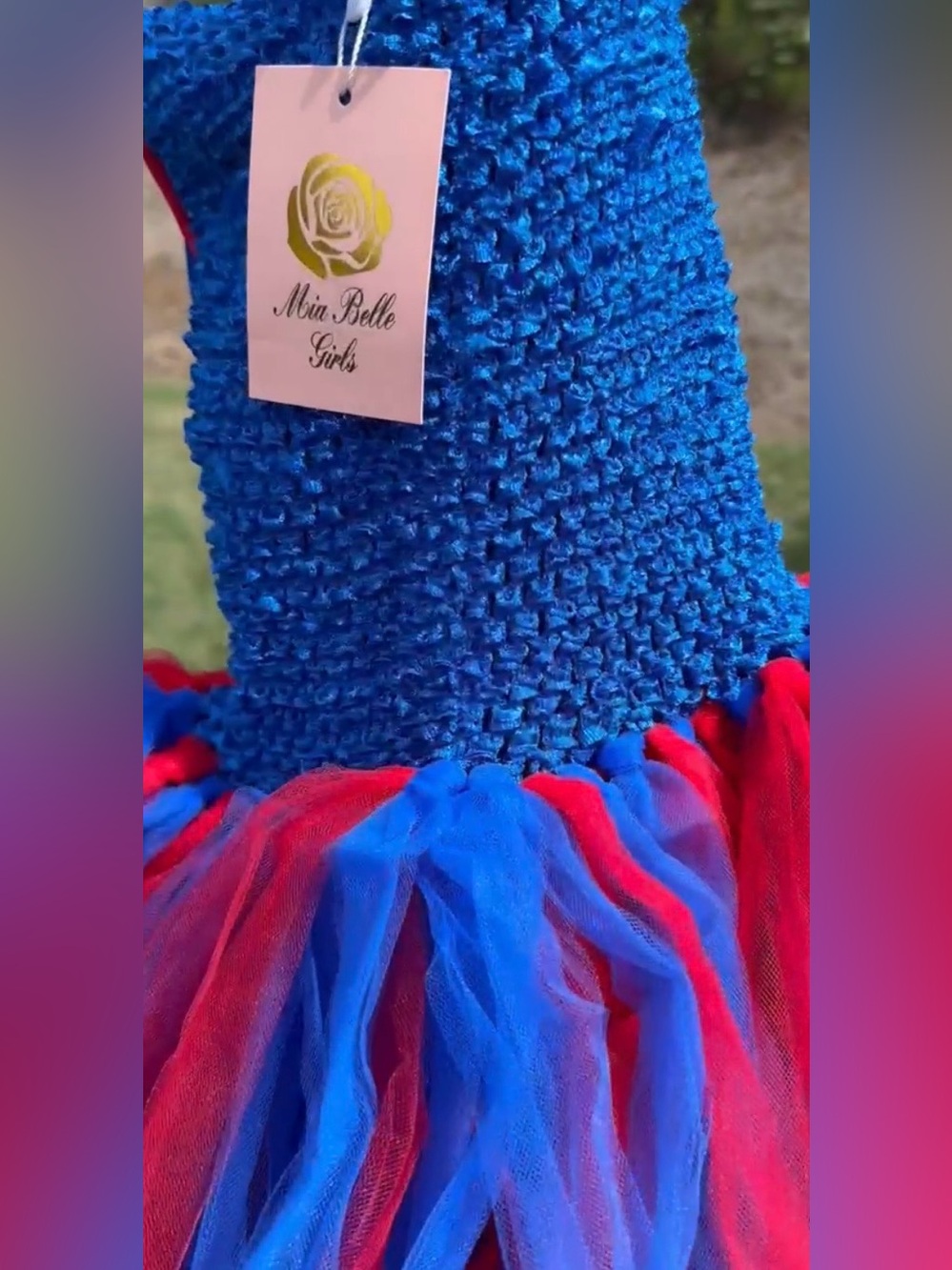Mia Bella Girls Spider-Girl Tutu Costume Dress Set Size 12 NWT - Picture 3 of 7